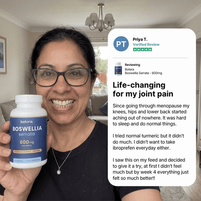 Move More Comfortably with Boswellia Serrata - (600mg)
