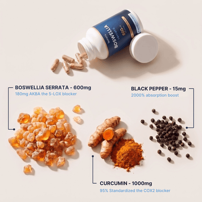 Move More Comfortably with Boswellia Serrata - (600mg)
